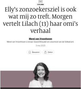 merel van vroonhoven 3 mei 2025
