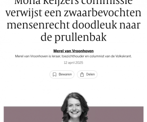 Merel van Vroonhoven 12 april